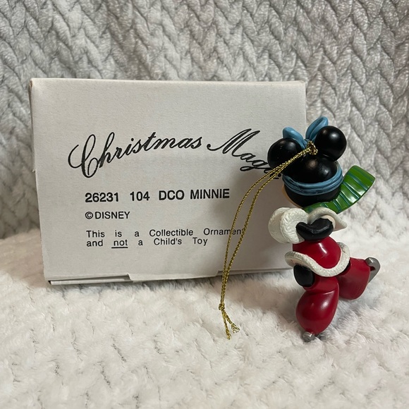 Grolier Christmas Magic Disney Ornament - Minnie 26231 104 Minnie Mouse - Picture 2 of 2